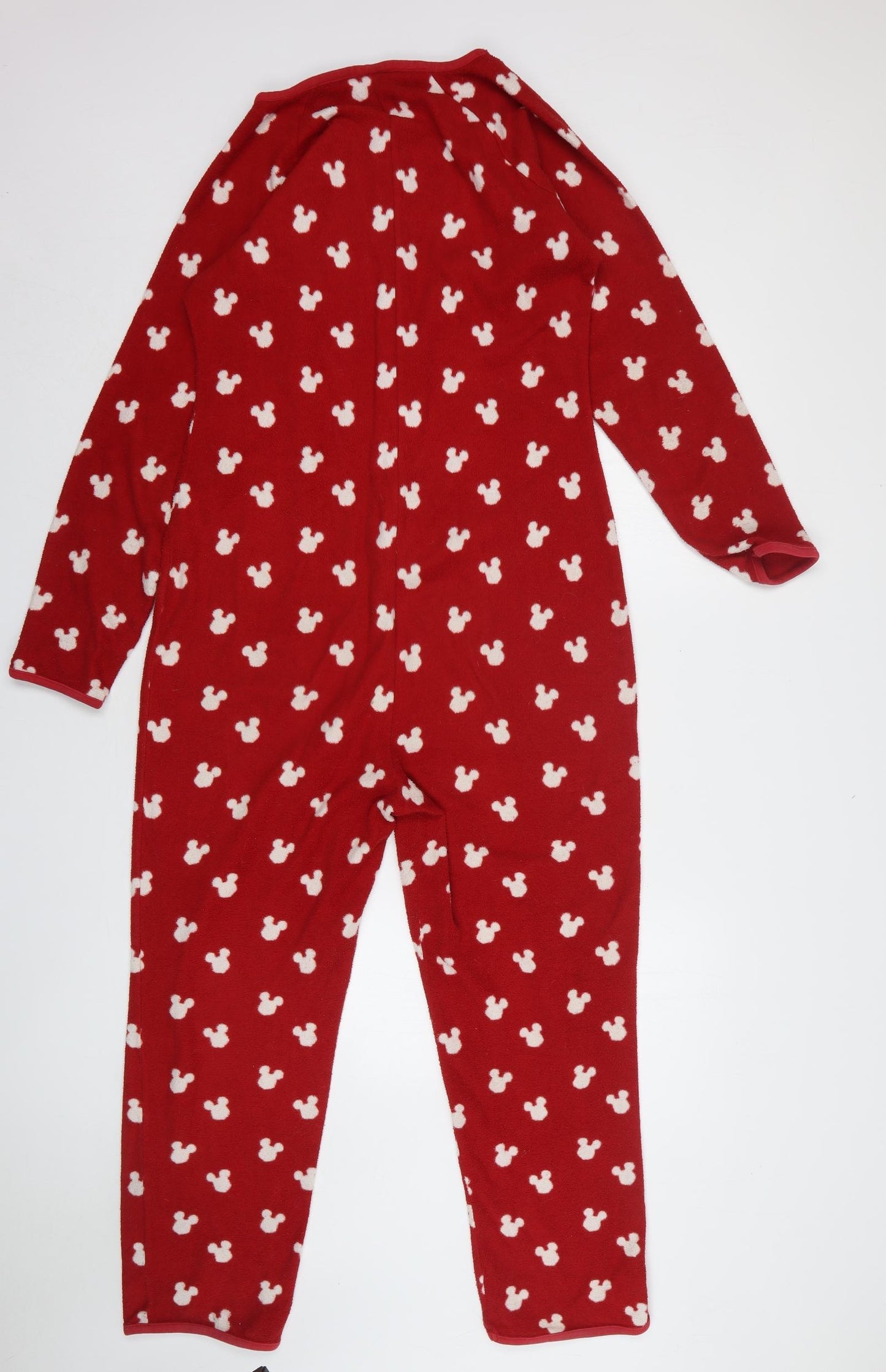 Disney Womens Red Geometric Polyester Kaftan One Piece Size 8