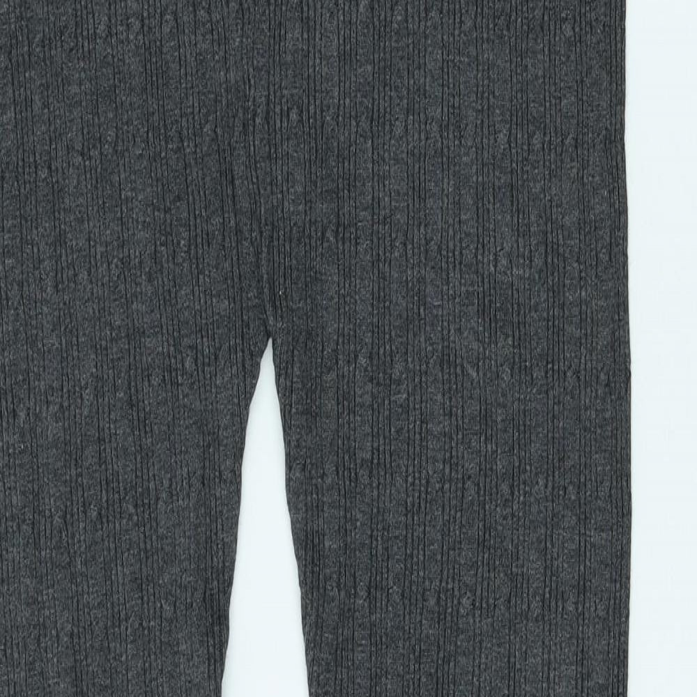 F&F Womens Grey Viscose Jogger Leggings Size L L26 in