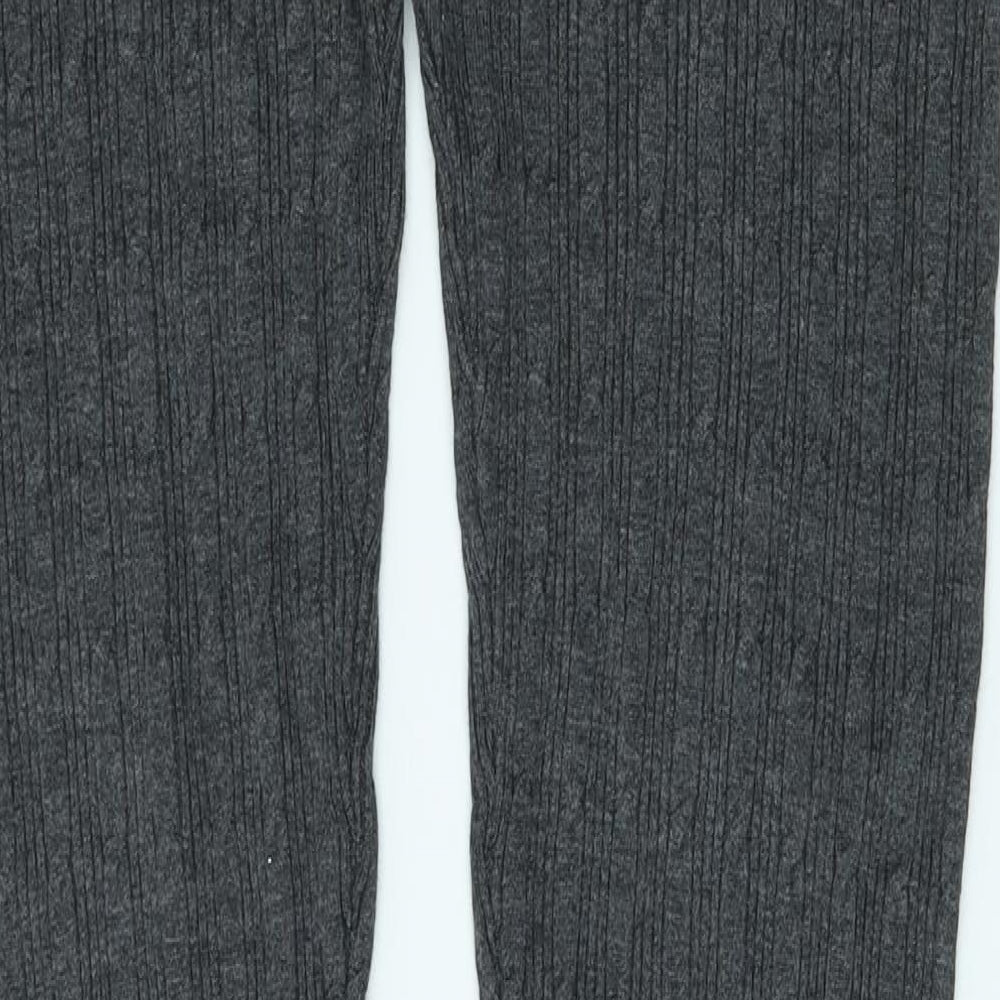 F&F Womens Grey Viscose Jogger Leggings Size L L26 in