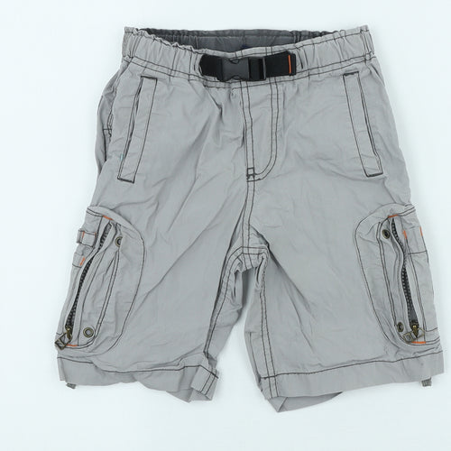 Gap Boys Grey 100% Cotton Cargo Shorts Size 5 Years Regular
