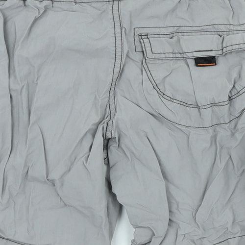 Gap Boys Grey 100% Cotton Cargo Shorts Size 5 Years Regular