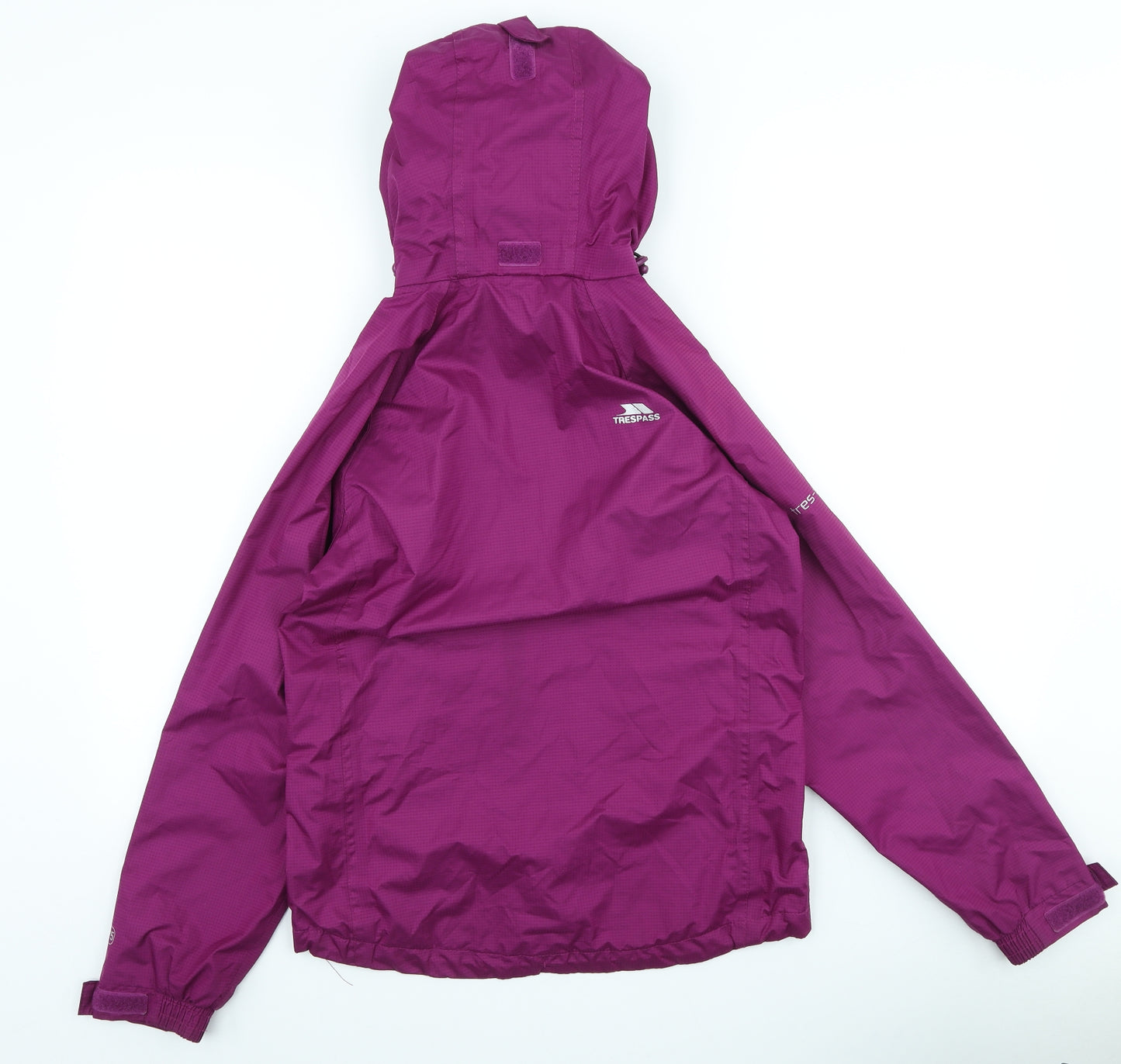 Trespass Womens Purple Rain Coat Coat Size 2XS