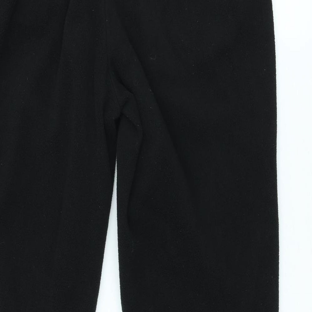 Damart Mens Black Polyester Jogger Trousers Size M L25 in Regular