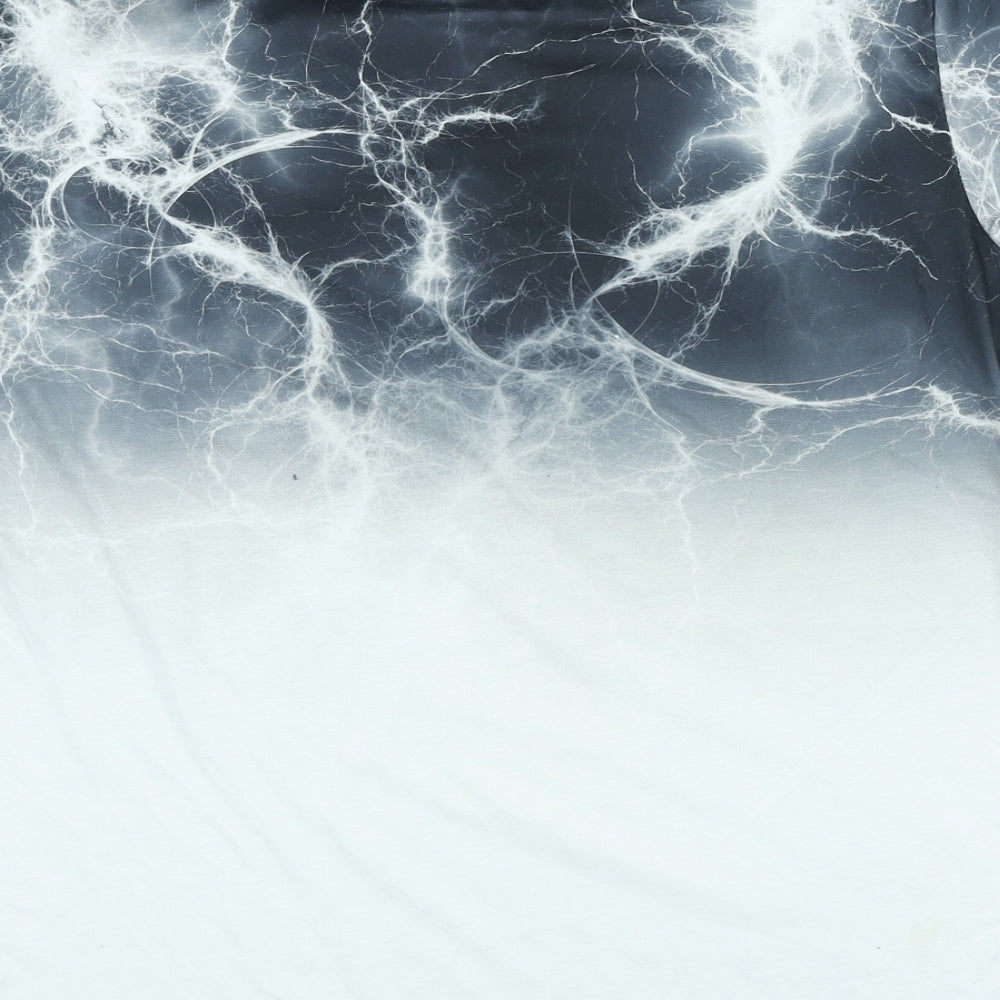 Firetrap Mens Multicoloured Polyester T-Shirt Size L Crew Neck