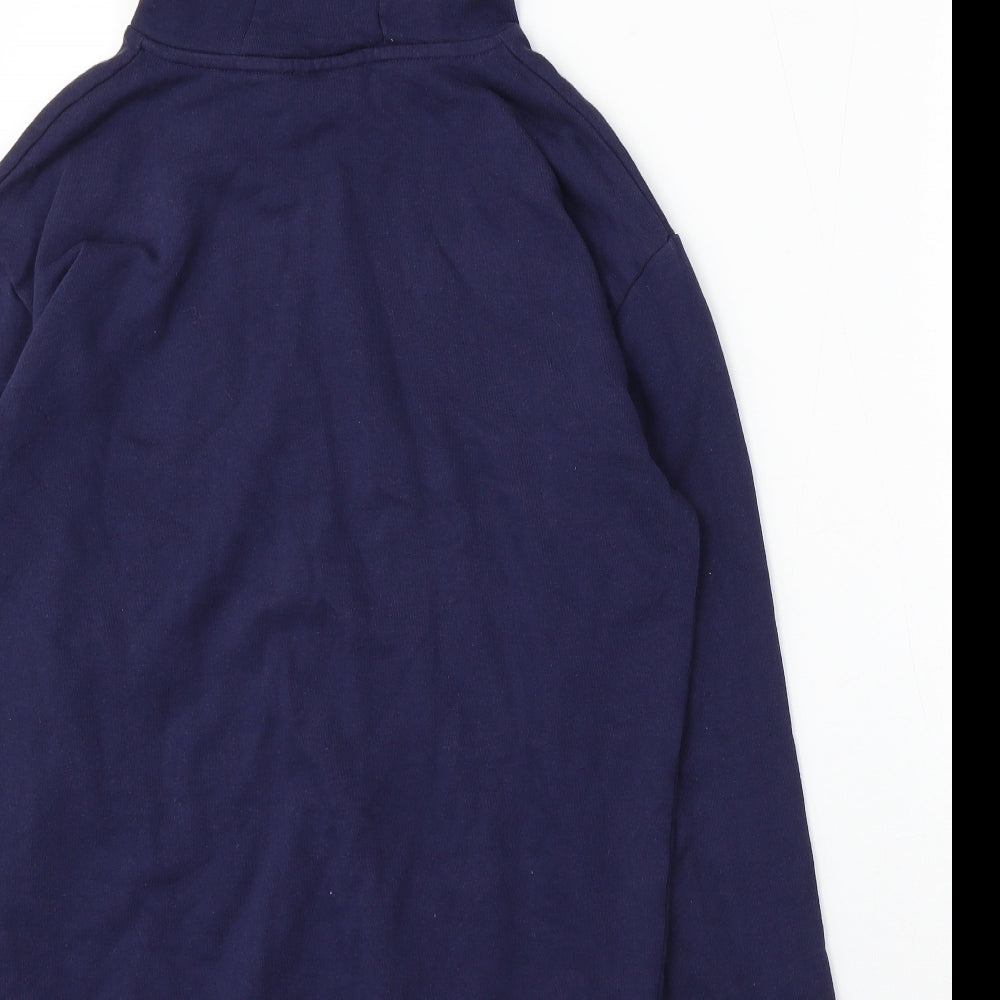 Primark Womens Blue Cotton Pullover Hoodie Size M - harry potter