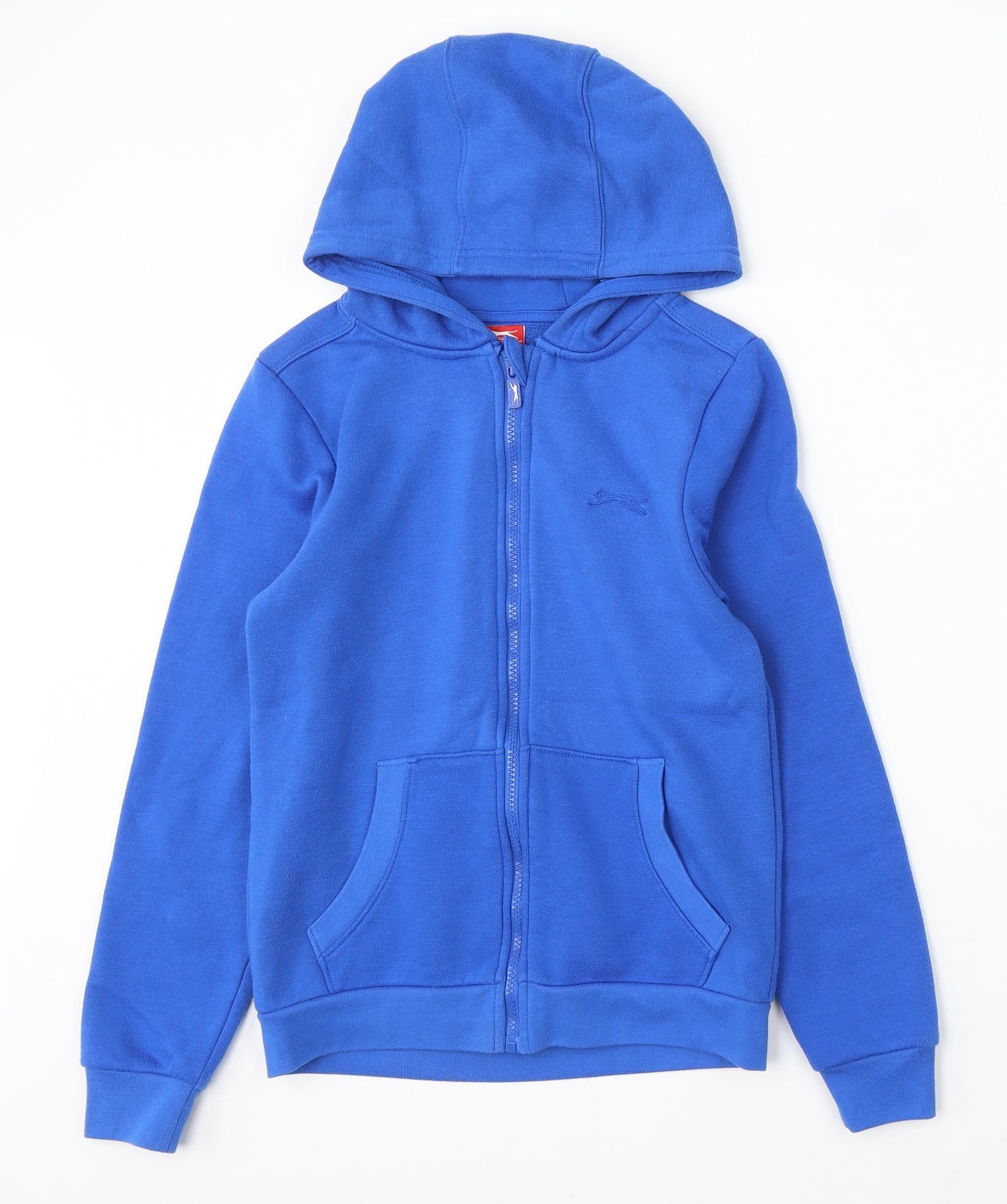 Slazenger Boys Blue Polyester Full Zip Hoodie Size 11-12 Years Zip