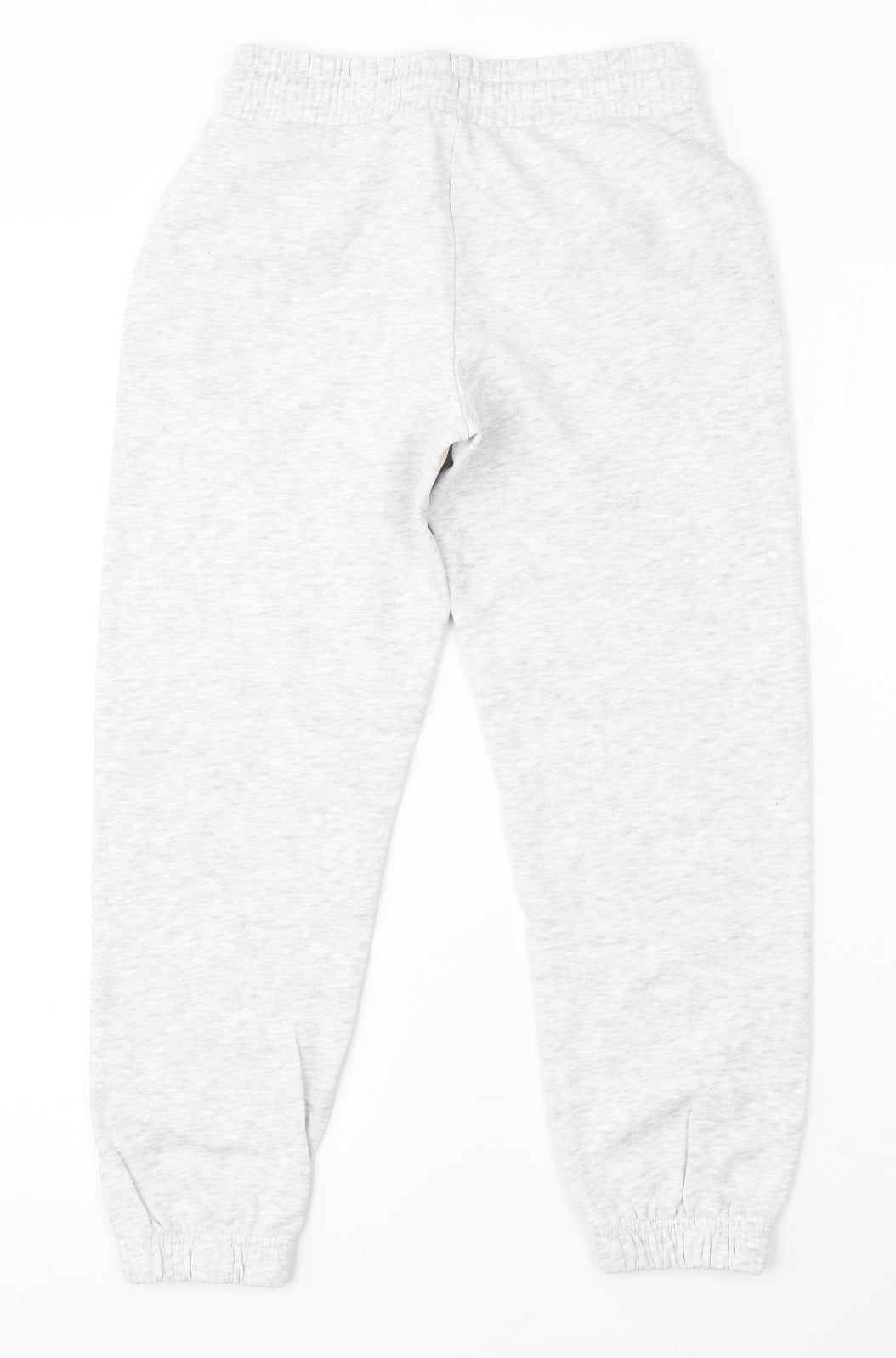 George Girls Grey Cotton Jogger Trousers Size 9-10 Years Regular