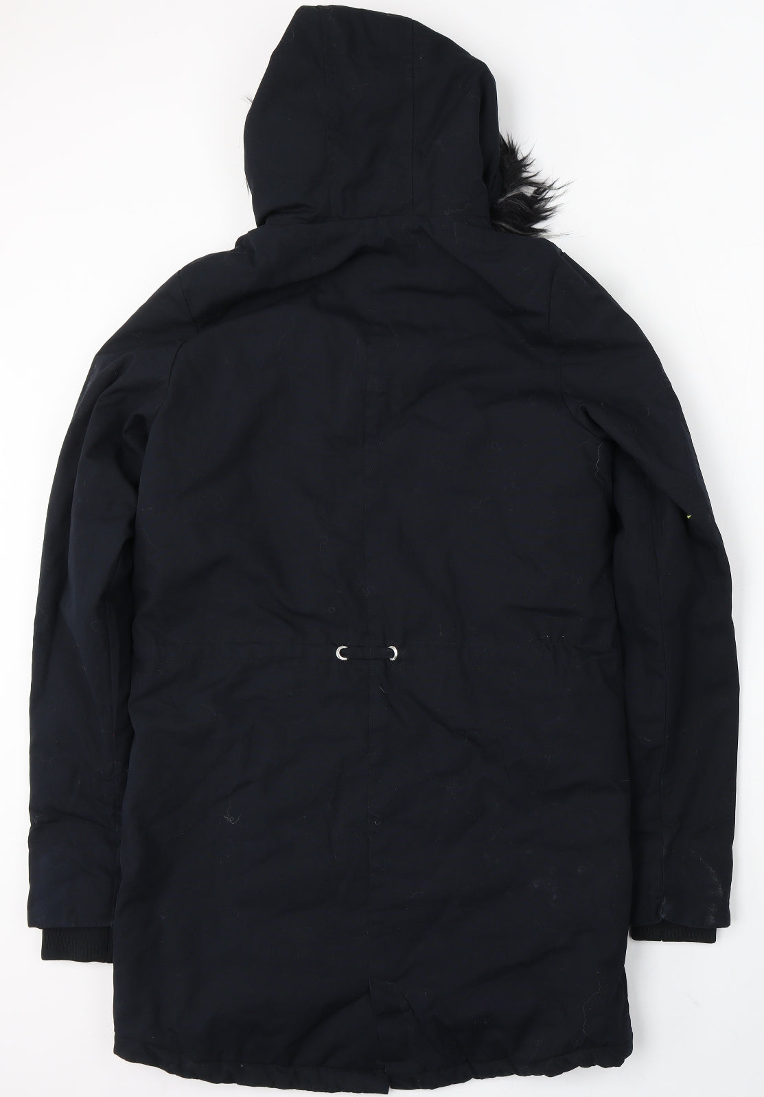 Henleys Womens Blue Jacket Coat Size 8 Zip