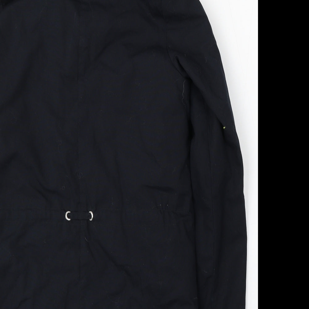 Henleys Womens Blue Jacket Coat Size 8 Zip