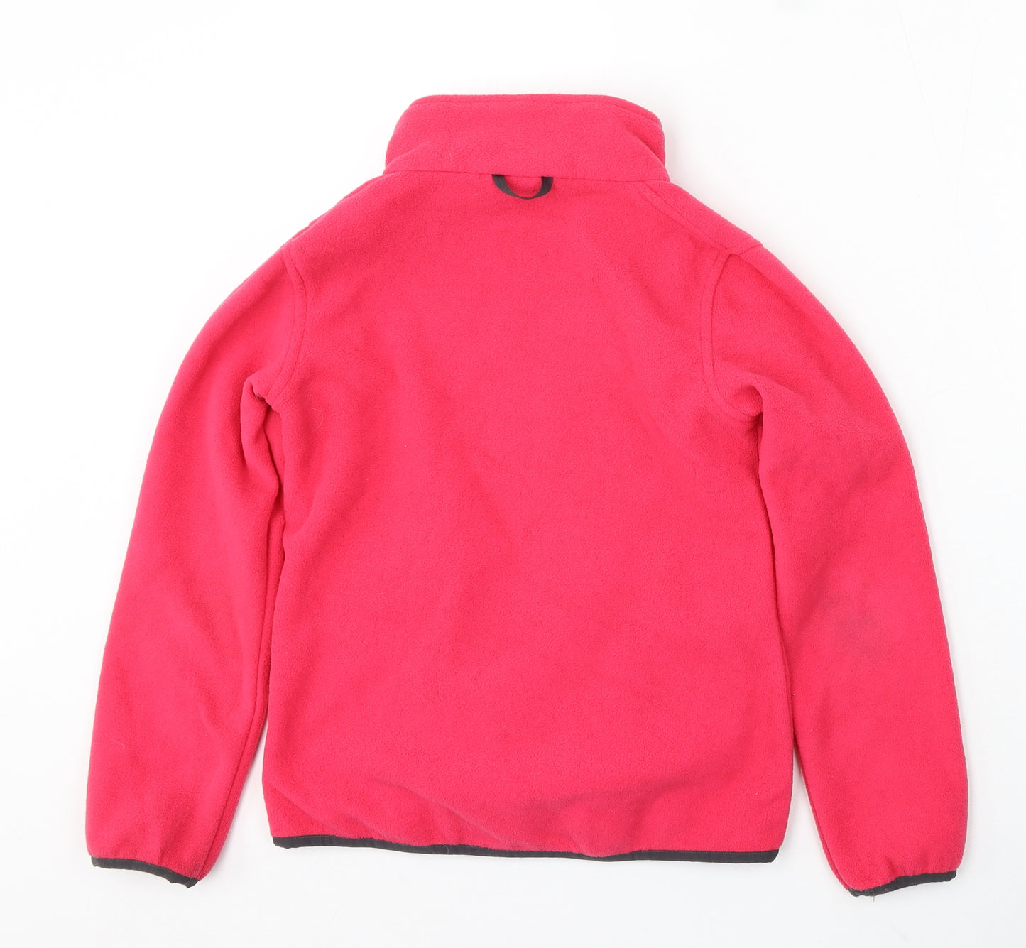 Peter Storm Girls Pink Polyester Full Zip Sweatshirt Size 9-10 Years Zip
