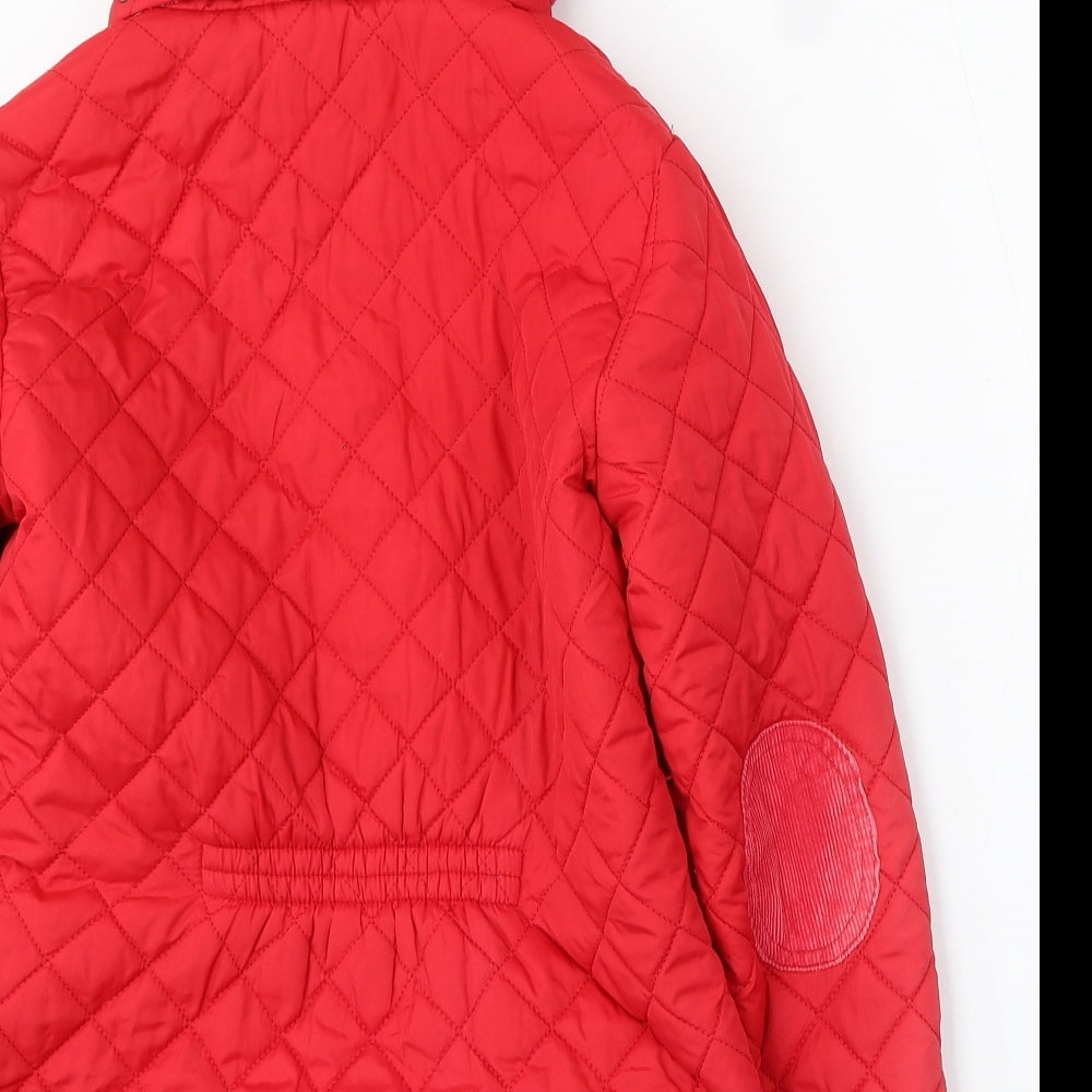 Monsoon Girls Red Jacket Coat Size 12-13 Years