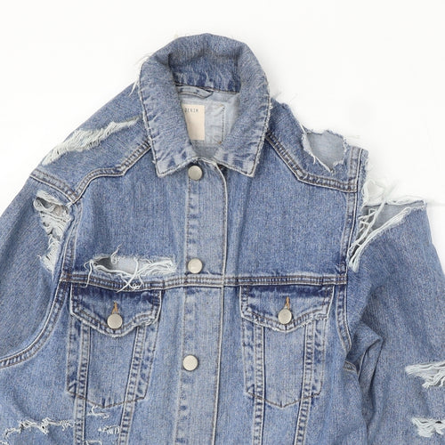 ASOS Womens Blue Jacket Size 4