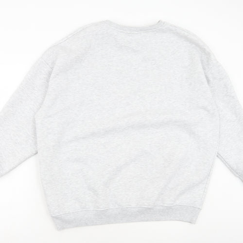 Primark Womens Grey Cotton Pullover Sweatshirt Size M - We're not that different