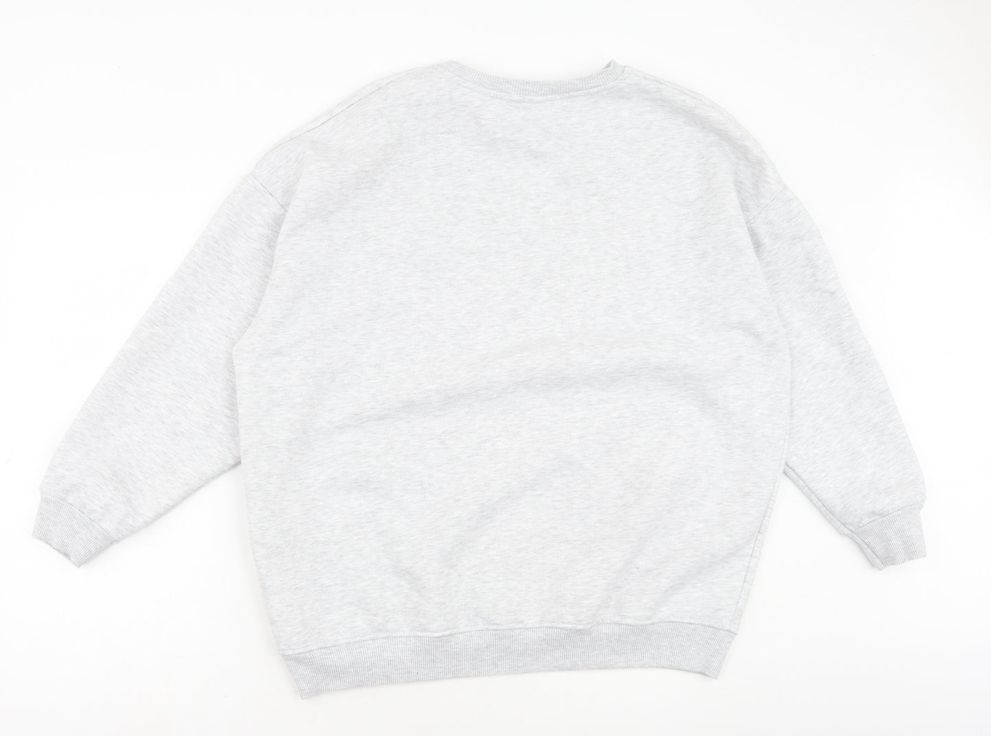 Primark Womens Grey Cotton Pullover Sweatshirt Size M - We're not that different