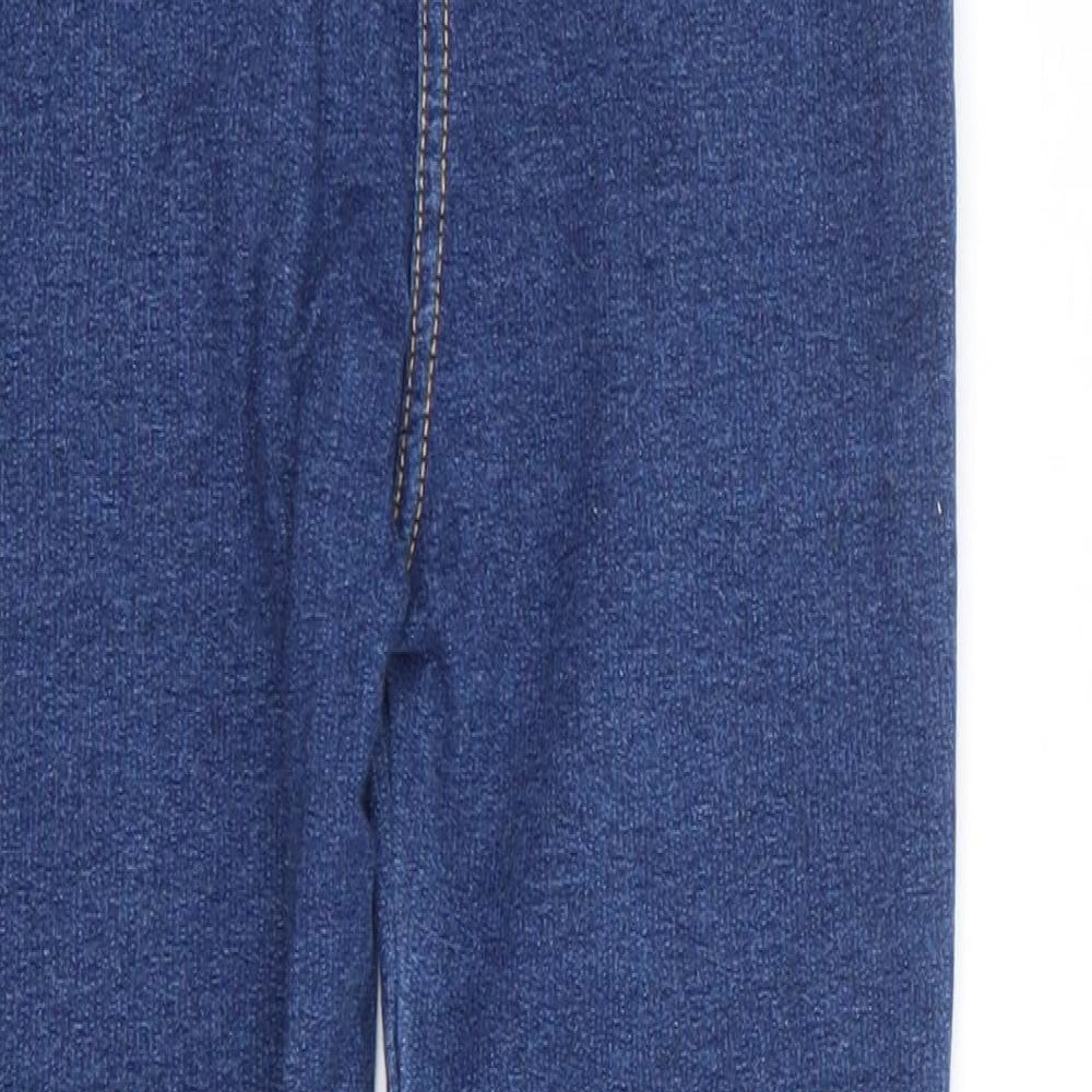 NEXT Girls Blue Cotton Jegging Jeans Size 5-6 Years Regular