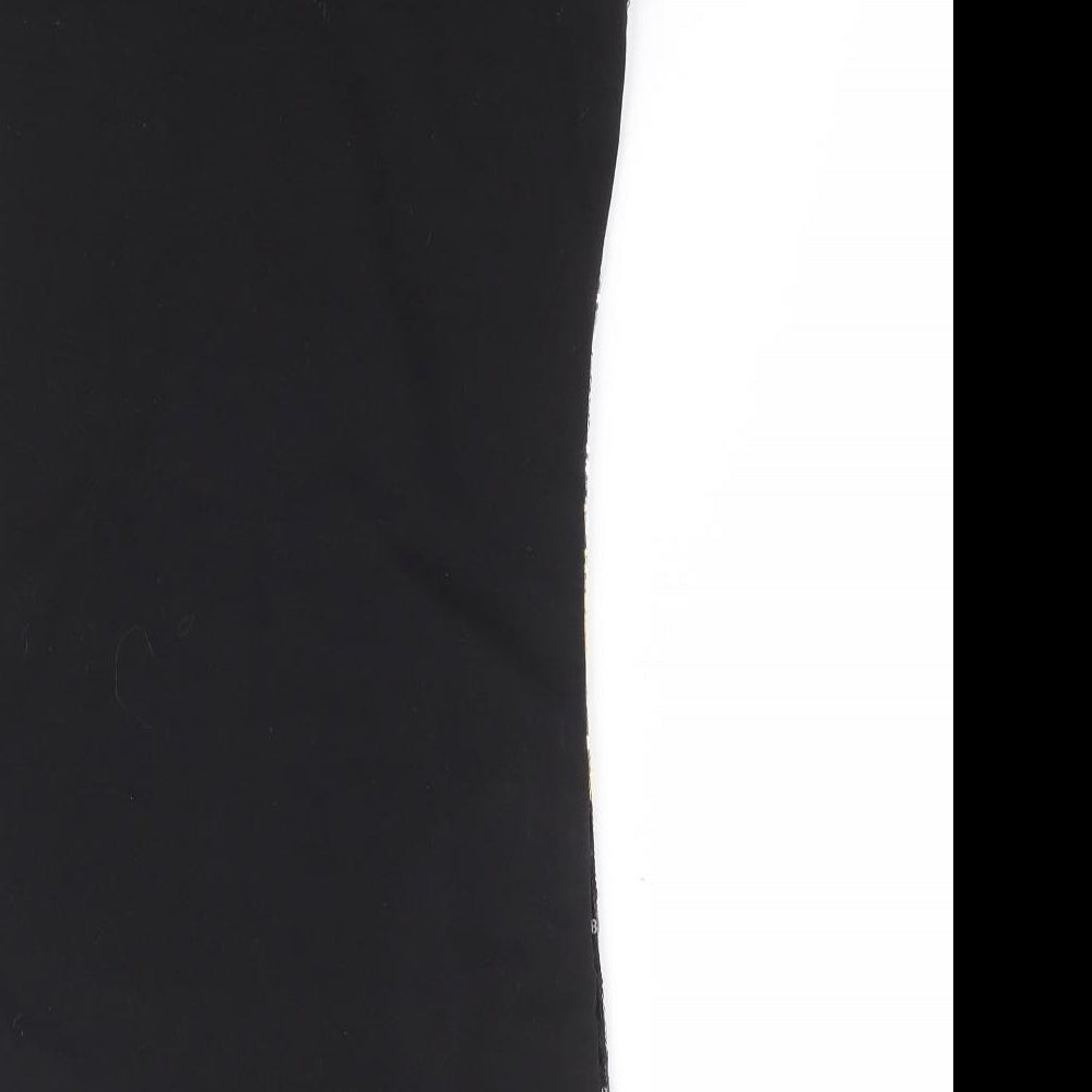 Primark Girls Multicoloured Geometric Polyester A-Line Size 10-11 Years Round Neck Pullover