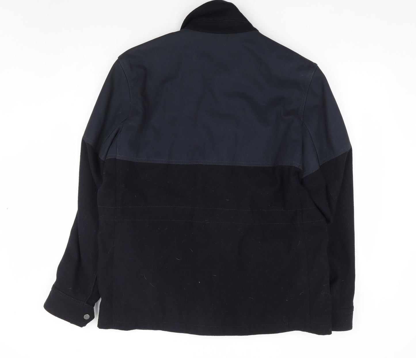 NEXT Mens Black Jacket Coat Size L Zip