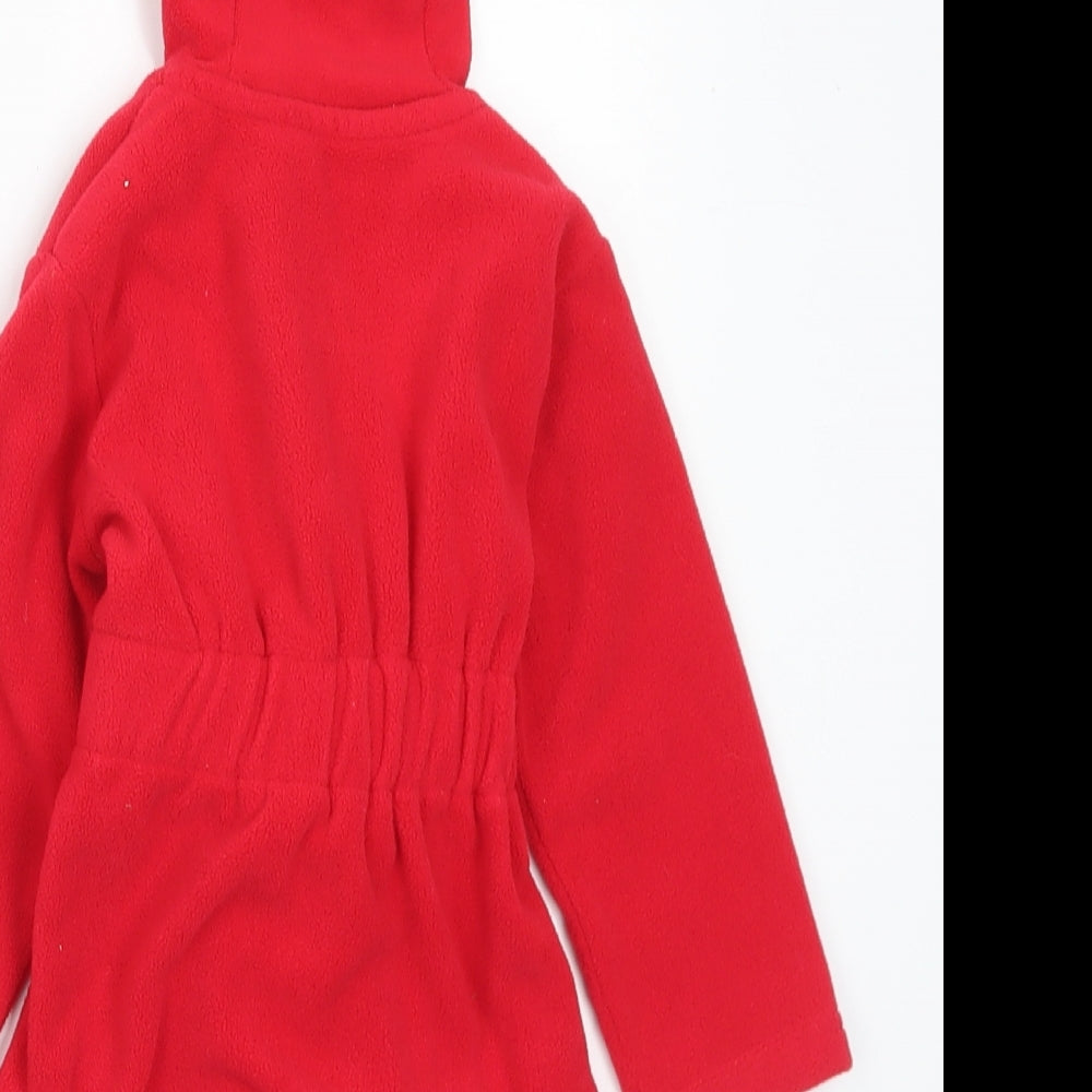 George Baby Red Solid Polyester Robe Gown Size 12-18 Months - Winnie the Pooh