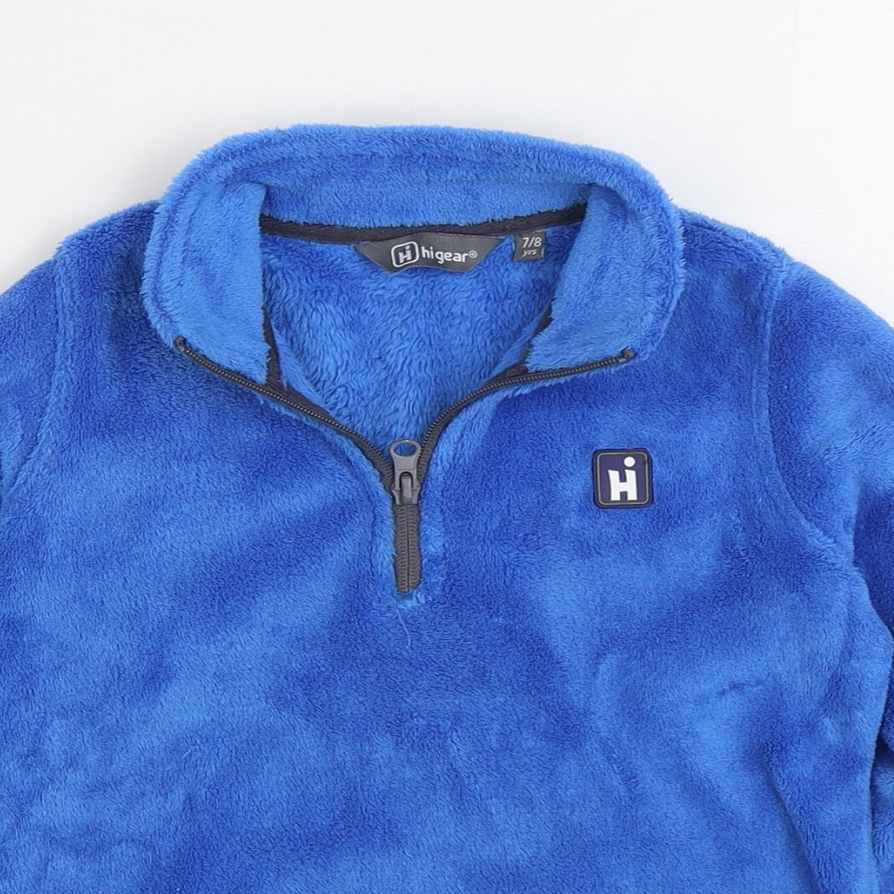 Hi Gear Boys Blue Jacket Size 7-8 Years Zip