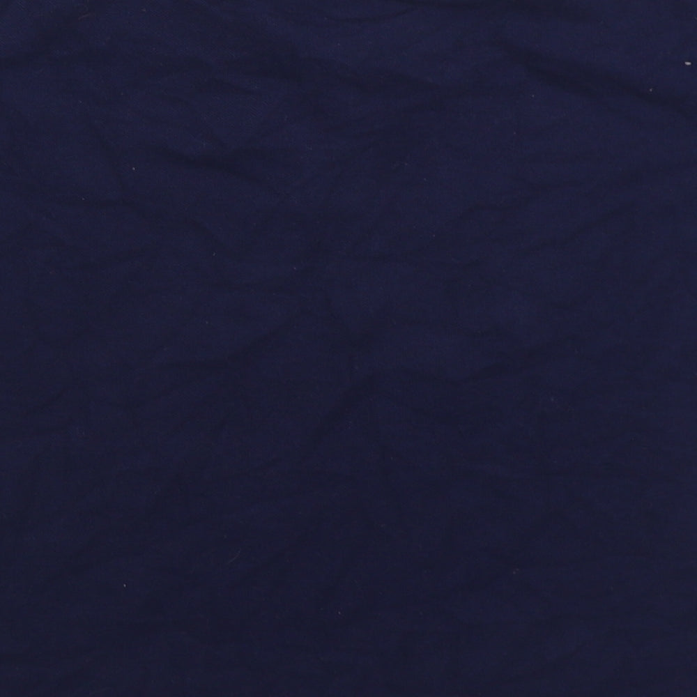 Umbro Boys Blue Polyester Basic Polo Size 11 Years Collared Pullover