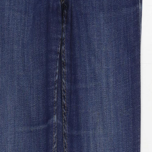 H&M Mens Blue Cotton Skinny Jeans Size 29 in L32 in Regular Zip