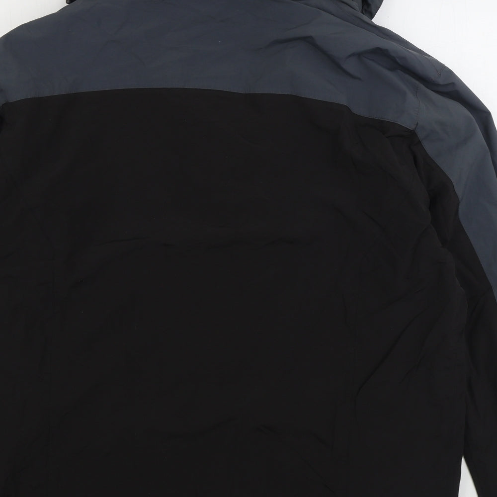 Gelert Mens Black Rain Coat Coat Size 3XL Zip