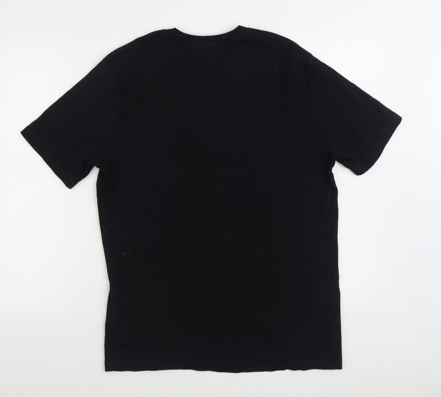 Polo by Ralph Lauren Mens Black Cotton T-Shirt Size L Round Neck