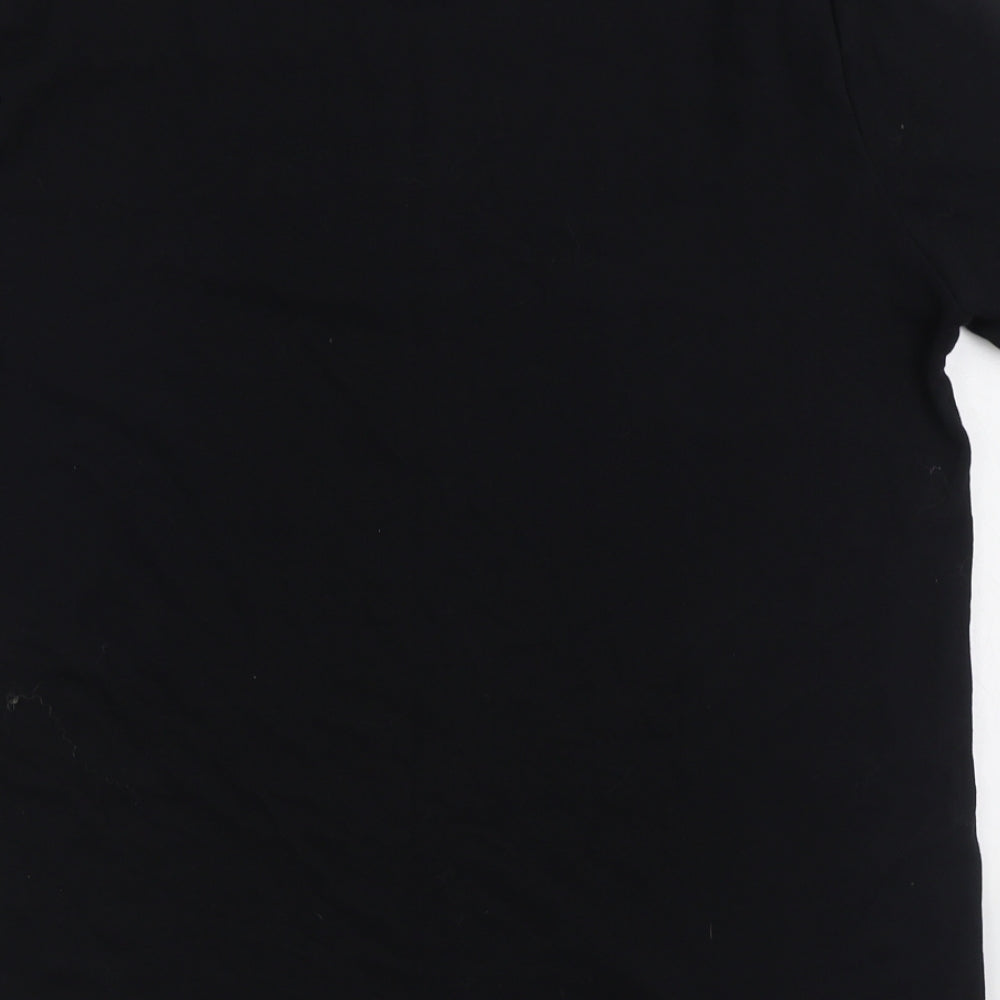 Polo by Ralph Lauren Mens Black Cotton T-Shirt Size L Round Neck