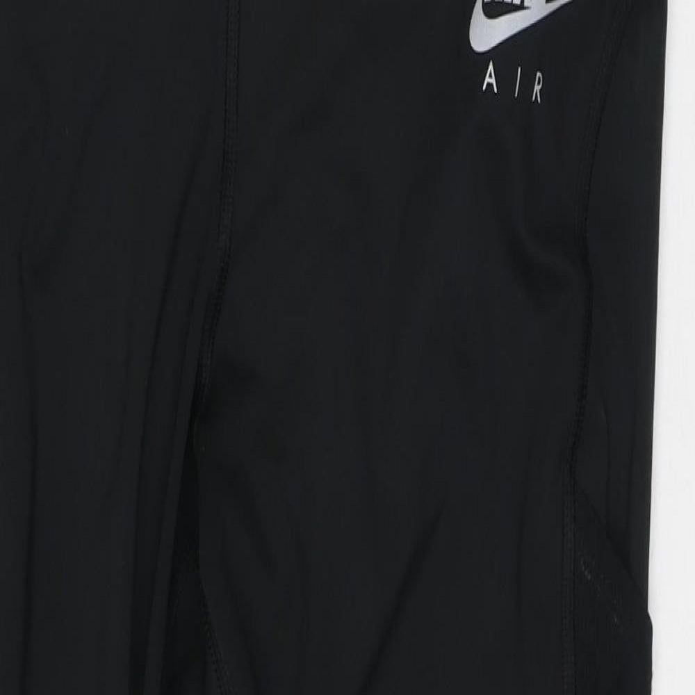 Dri-Fit Womens Black Polyester Capri Leggings Size XL L25 in