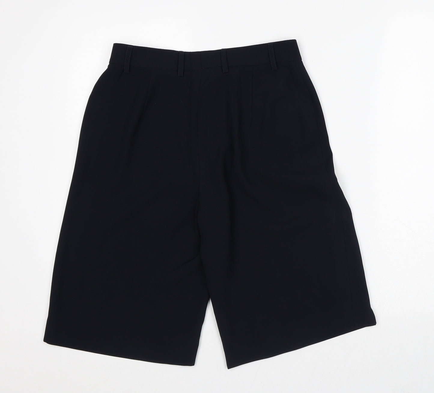GARDEUR Womens Black Polyester Bermuda Shorts Size 10 L12 in Regular