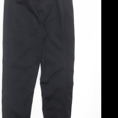 Primark Womens Black Polyester Cropped Leggings Size 6 L20 in Regular Pullover