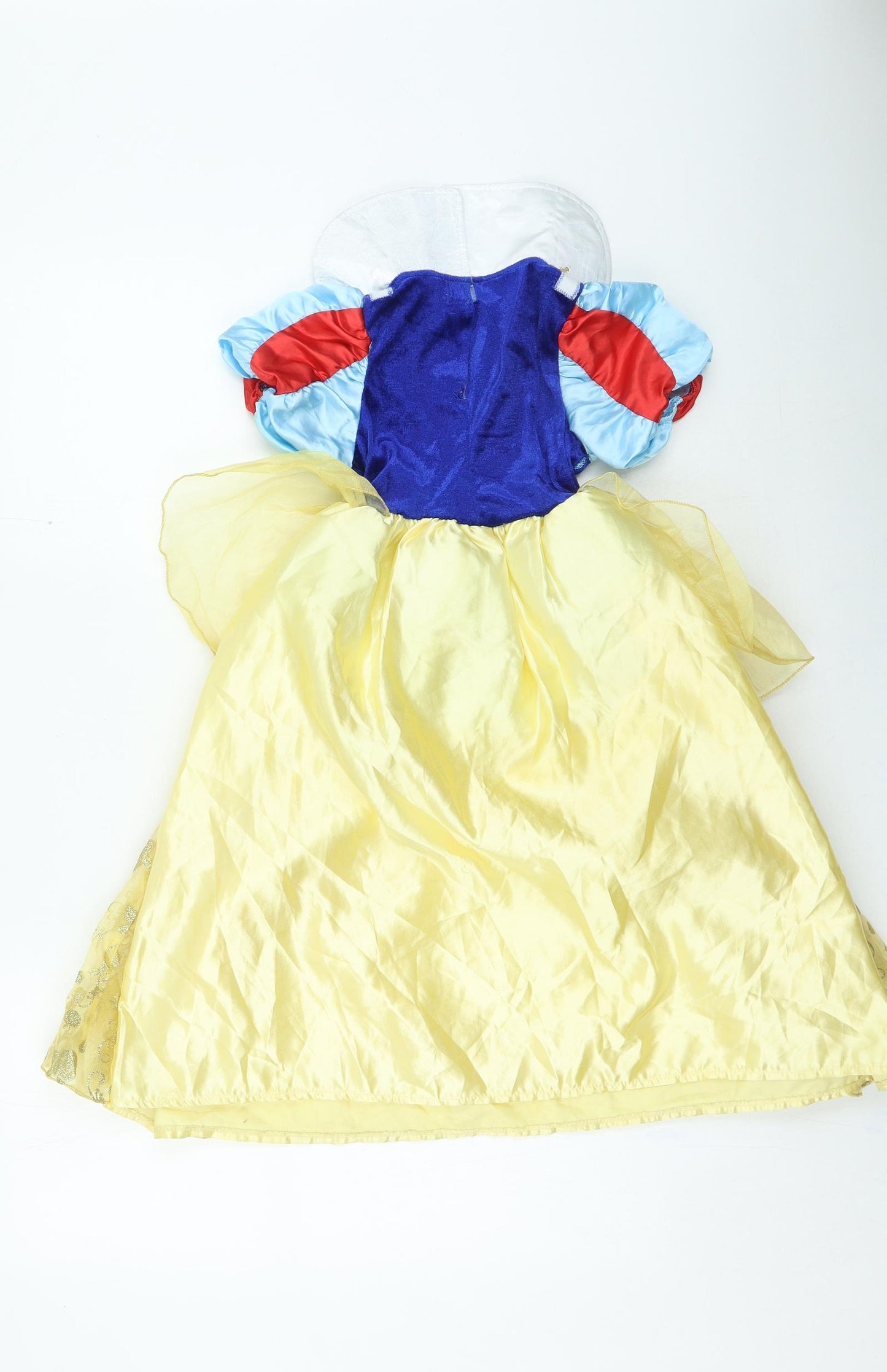 Preworn Girls Multicoloured Polyester Fit & Flare Size 4-5 Years Square Neck - fancy dress disney