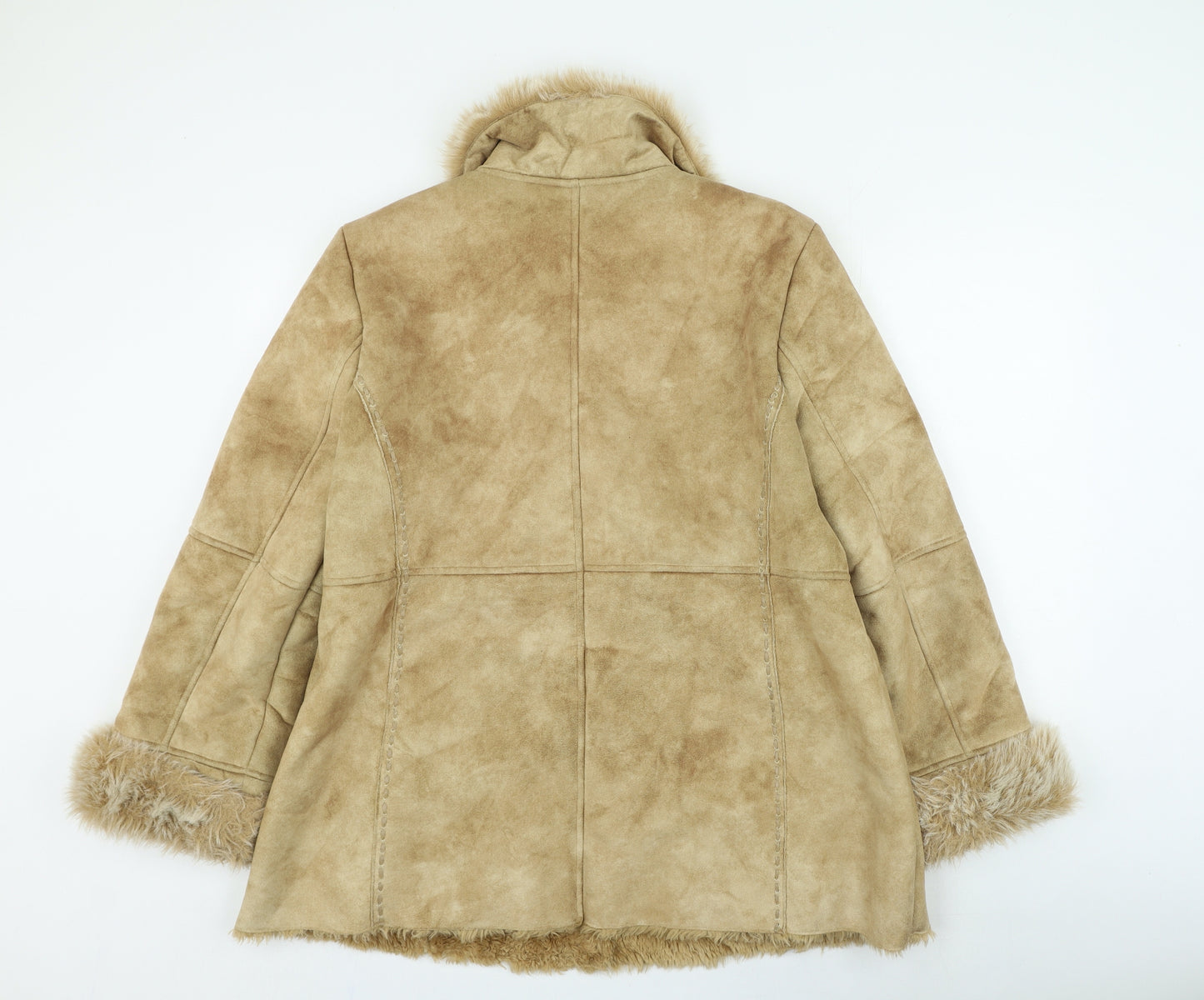 DASH Womens Brown Jacket Size 18