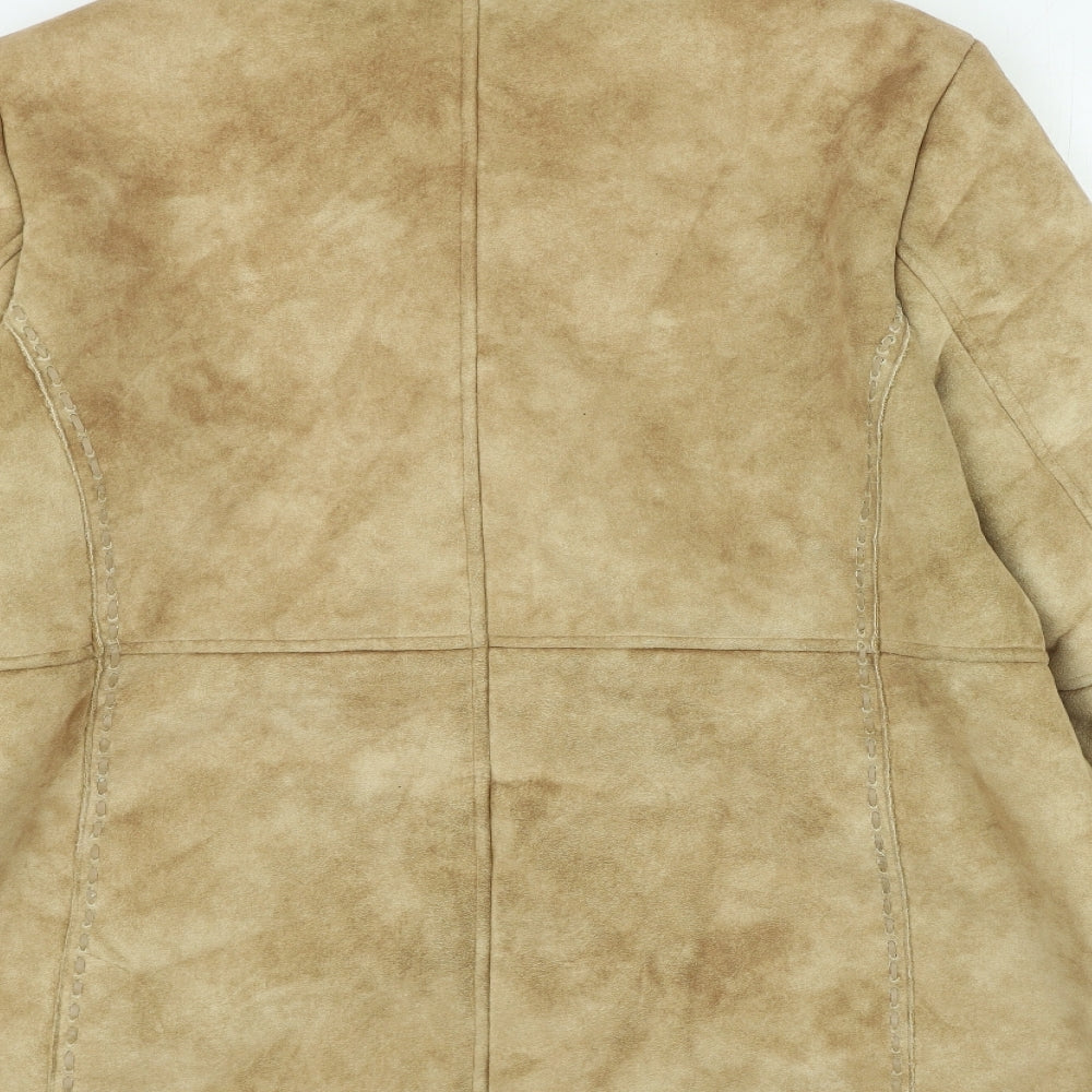 DASH Womens Brown Jacket Size 18