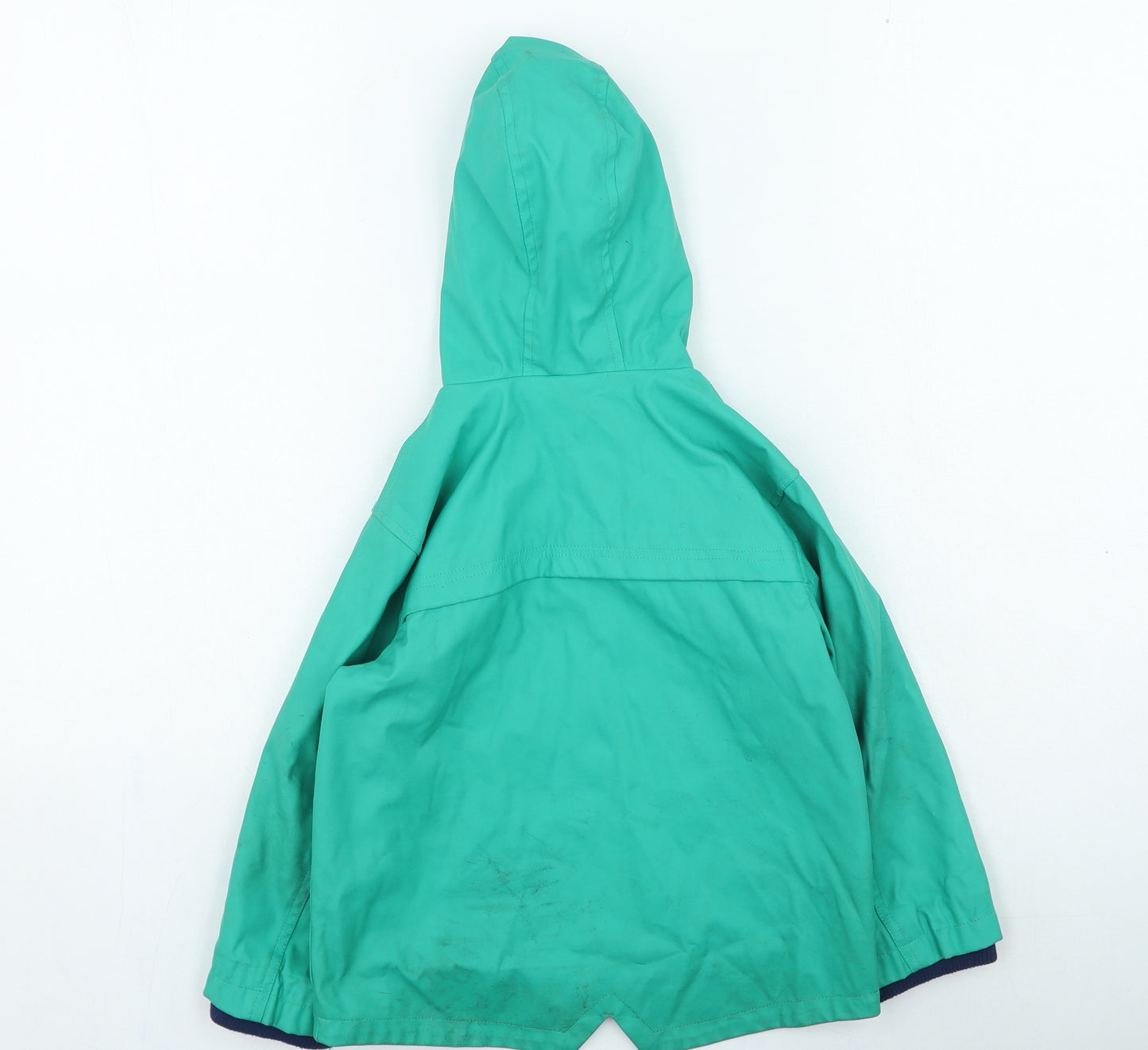 Dunnes Stores Boys Green Rain Coat Coat Size 3-4 Years