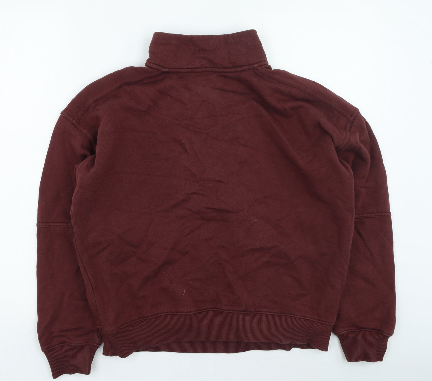 NEXT Womens Red Cotton Pullover Sweatshirt Size M