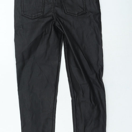 Preworn Womens Black Polyester Jegging Leggings Size S L25 in