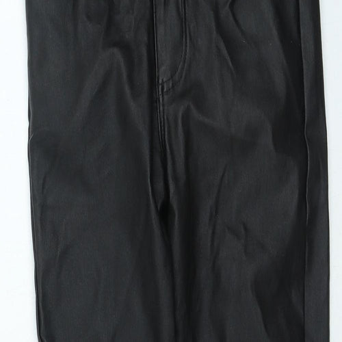 Preworn Womens Black Polyester Jegging Leggings Size S L25 in