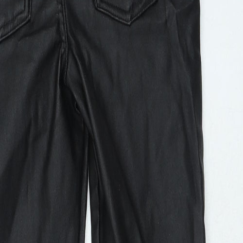 Preworn Womens Black Polyester Jegging Leggings Size S L25 in