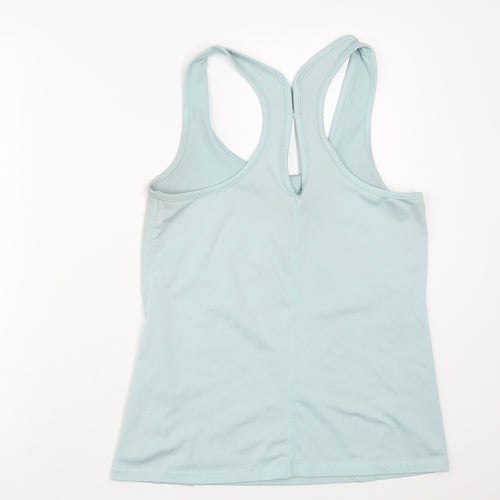 F&F Womens Blue Polyester Pullover Tank Size 14 Scoop Neck Pullover