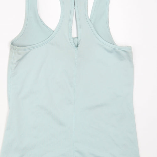 F&F Womens Blue Polyester Pullover Tank Size 14 Scoop Neck Pullover
