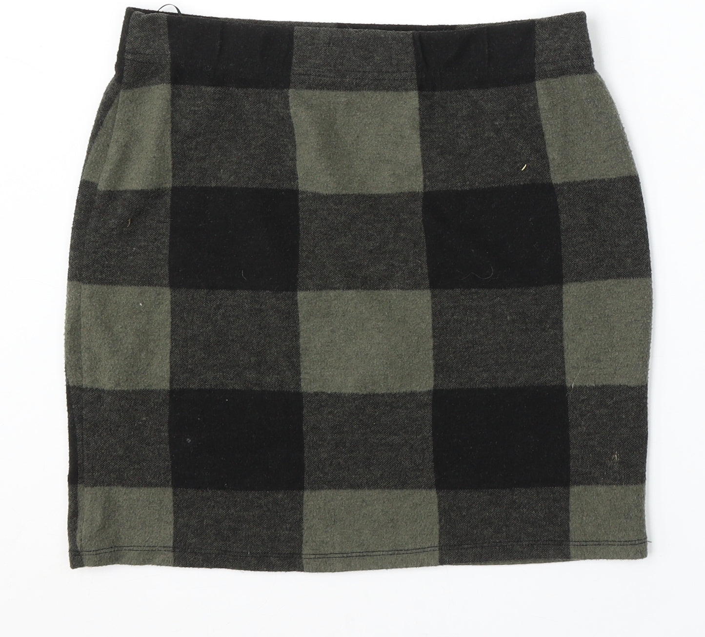 Select Womens Green Geometric Polyester Straight & Pencil Skirt Size 12