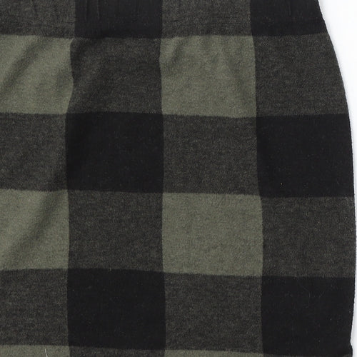Select Womens Green Geometric Polyester Straight & Pencil Skirt Size 12