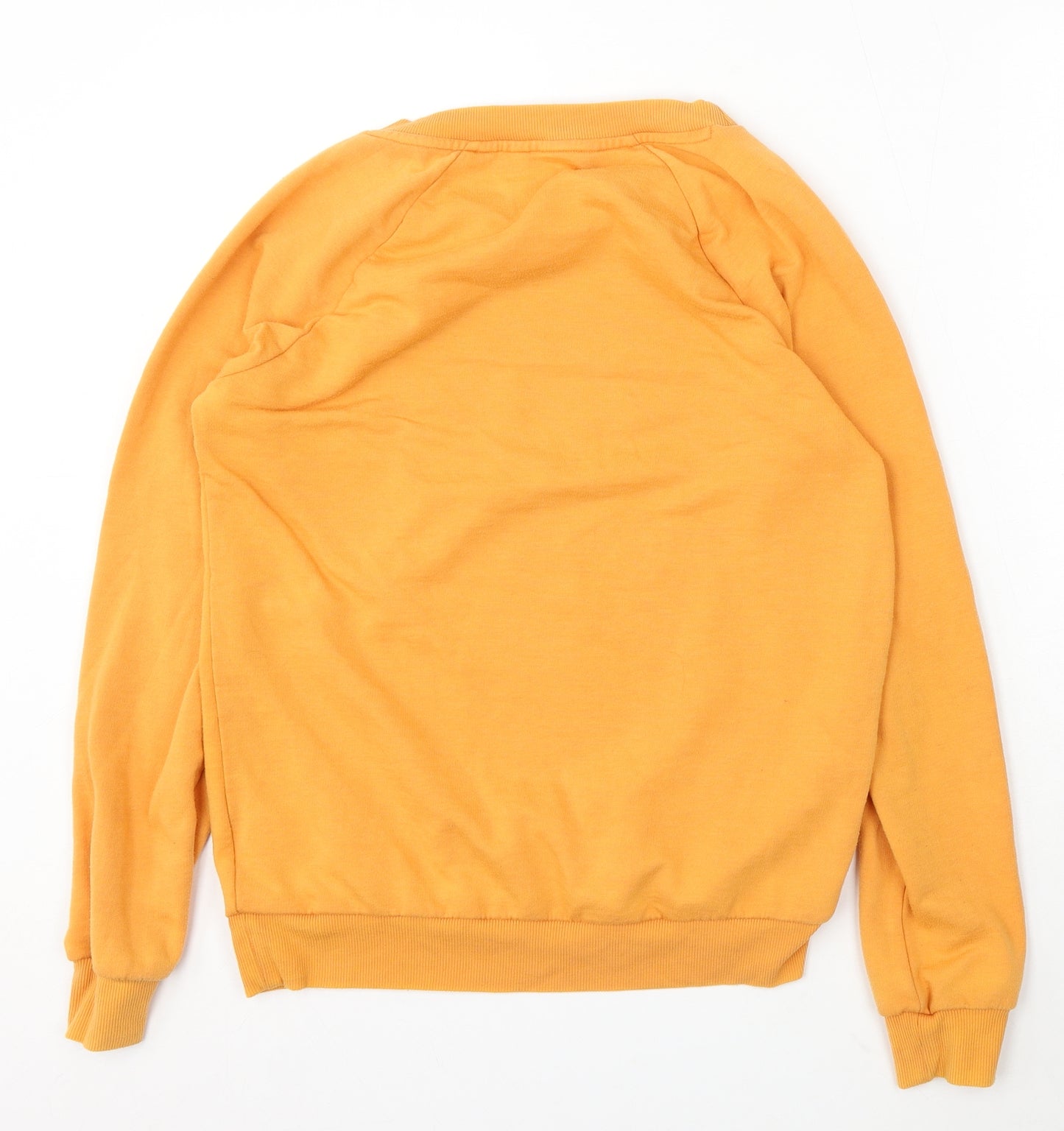 NEXT Womens Orange Polyester Pullover Sweatshirt Size S