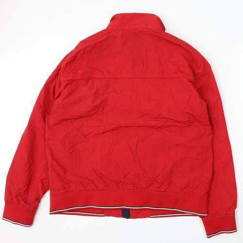 Blue Harbour Mens Red Jacket Coat Size XL Zip