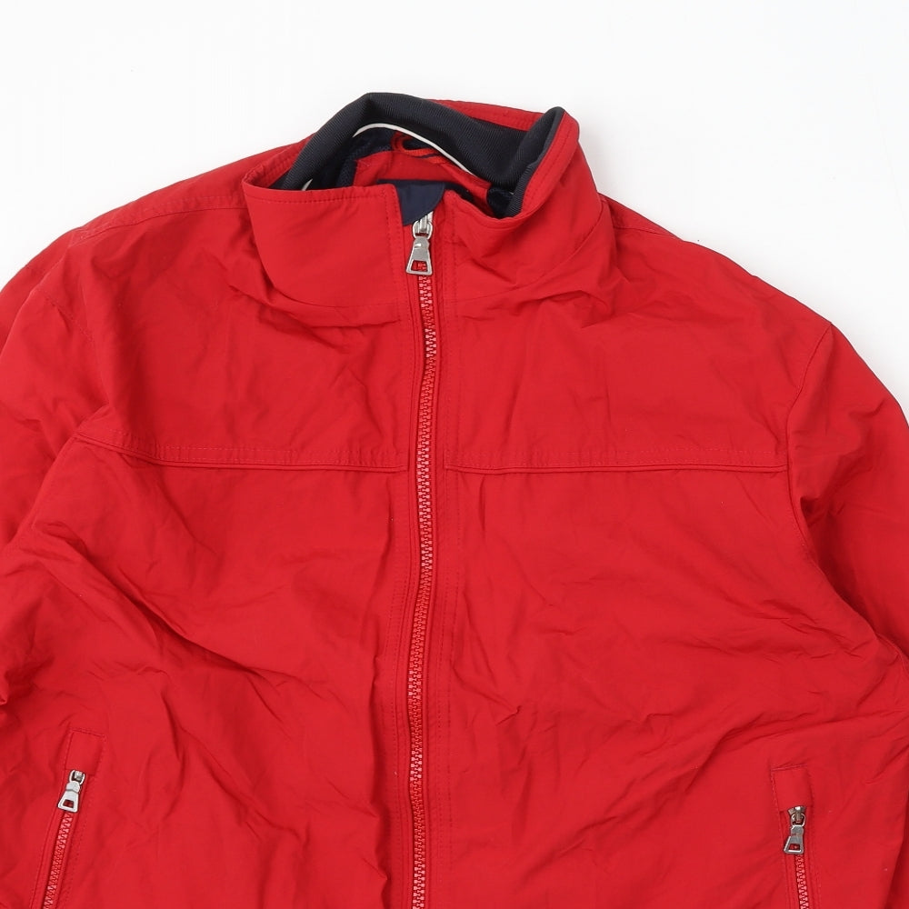 Blue Harbour Mens Red Jacket Coat Size XL Zip