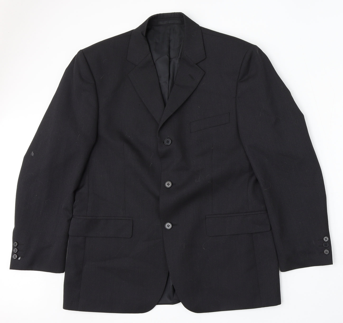 Burton Mens Black Polyester Jacket Suit Size 40