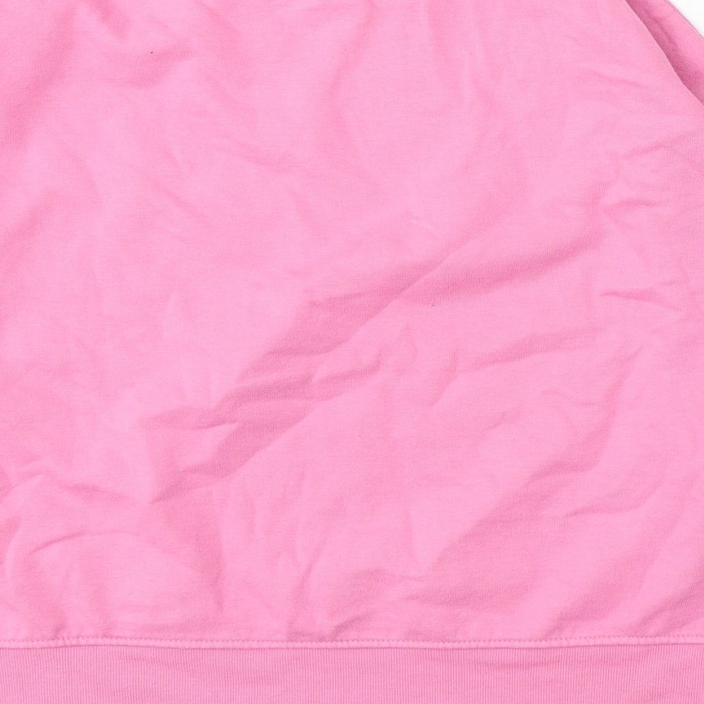 Primark Womens Pink Polyester Pullover Sweatshirt Size 10