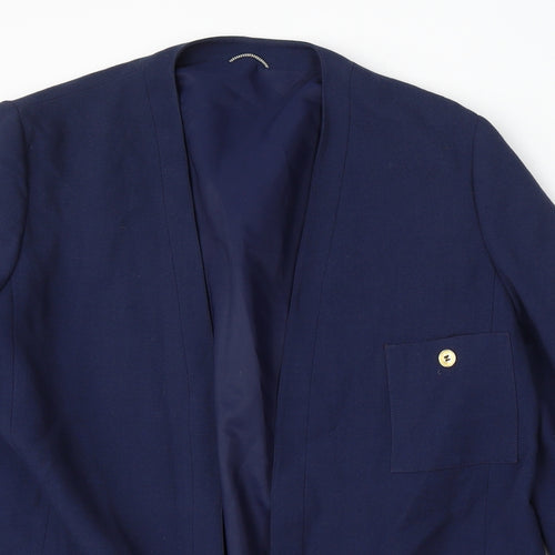Julius Womens Blue Jacket Size 16