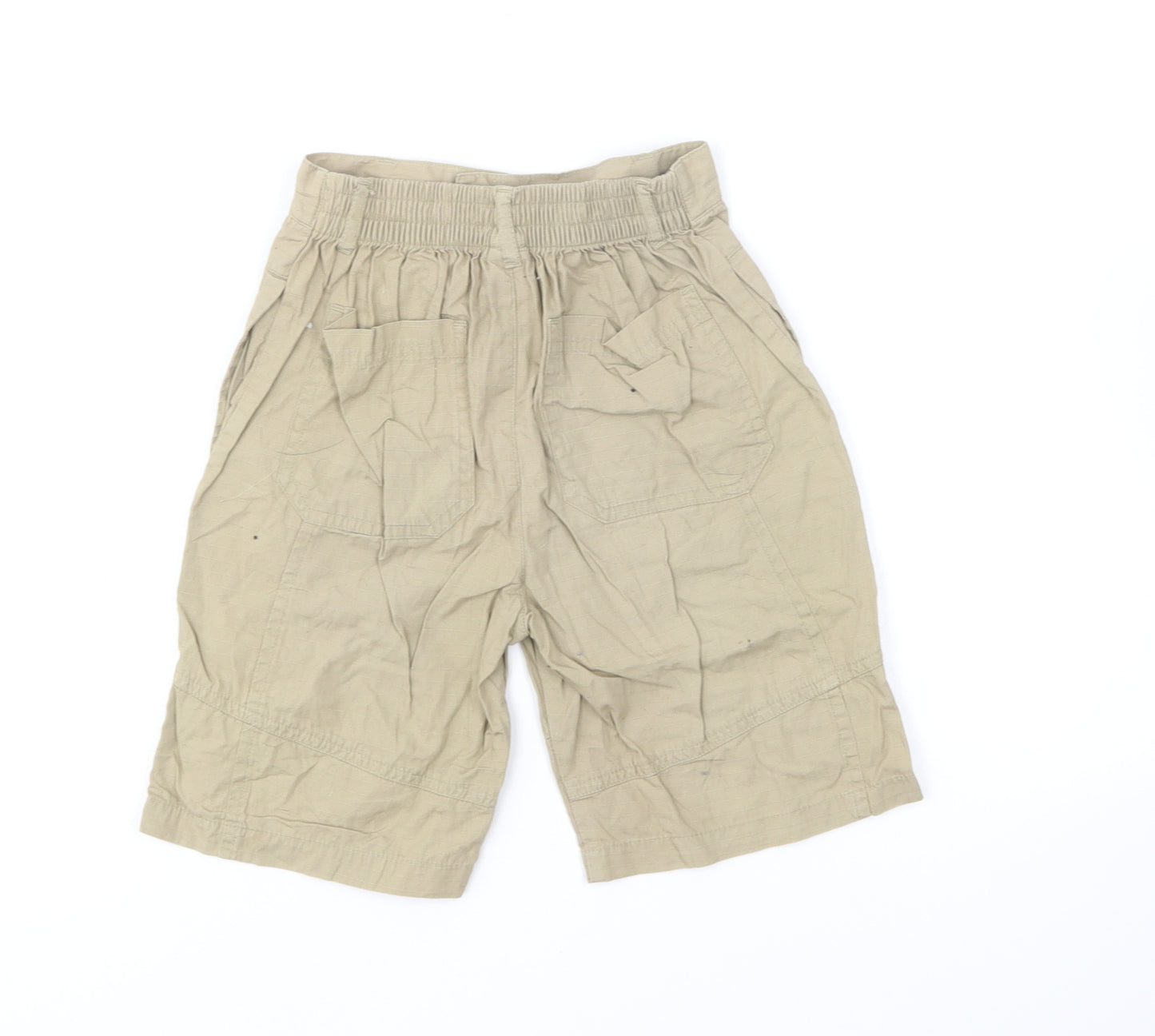 Adams Boys Beige Cotton Chino Shorts Size 7 Years Regular